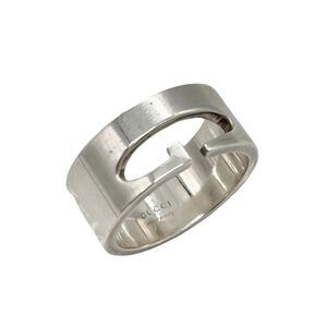 Gucci Ring G Logo Ring Sv925 No 21 Men's